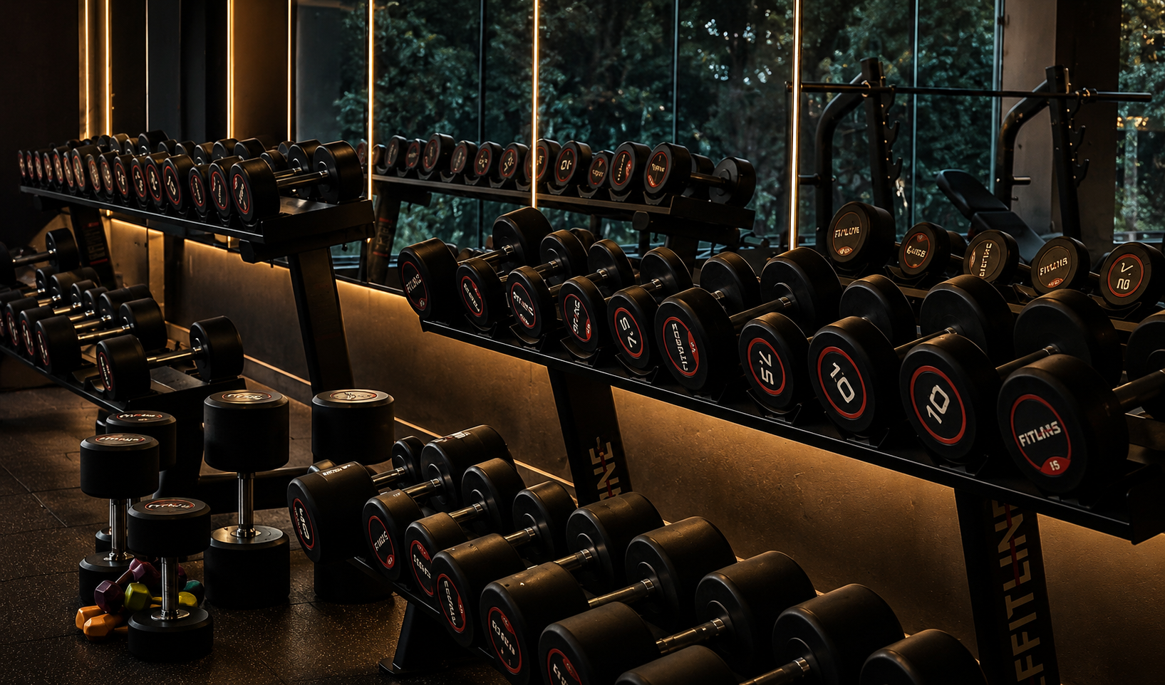 Dumbbell rack